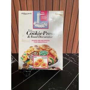 Vintage HUTZLER GERDA Easy Action Cookie Press & Food Decorator #695 W. Germany